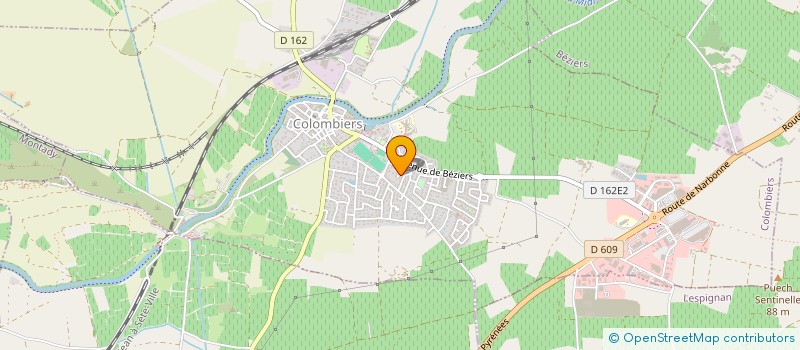 localisation de l'entreprise 3L IMMO à COLOMBIERS