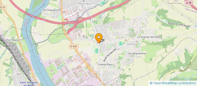 localisation de l'entreprise 3L INVEST  GENAY