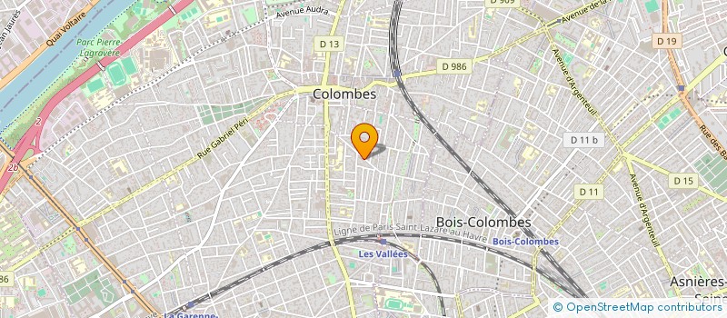 localisation de l'entreprise 3L INVESTISSEMENTS à COLOMBES