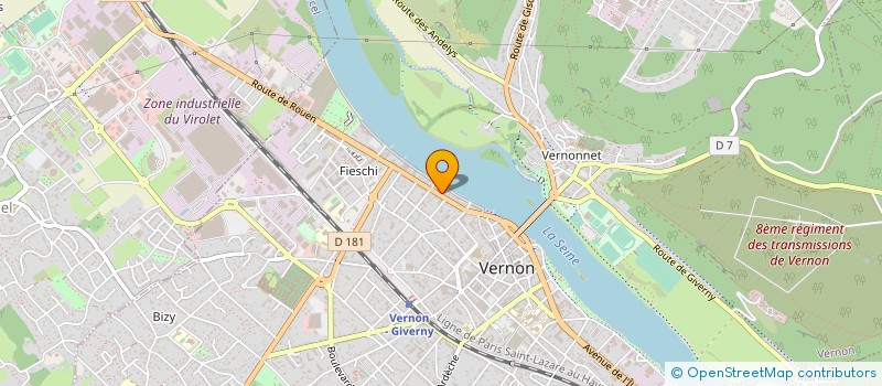 localisation de l'entreprise 3L LOCATIONS à VERNON
