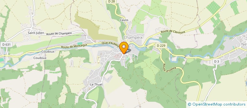 localisation de l'entreprise 3L MAS  CHIDRAC