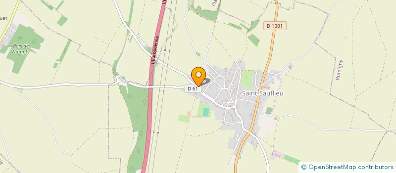 localisation de l'entreprise 3L PRET IMMO  SAINT-SAUFLIEU