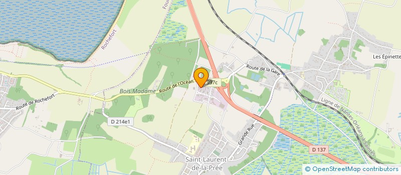 localisation de l'entreprise 3L-TECH  SAINT-LAURENT-DE-LA-PREE