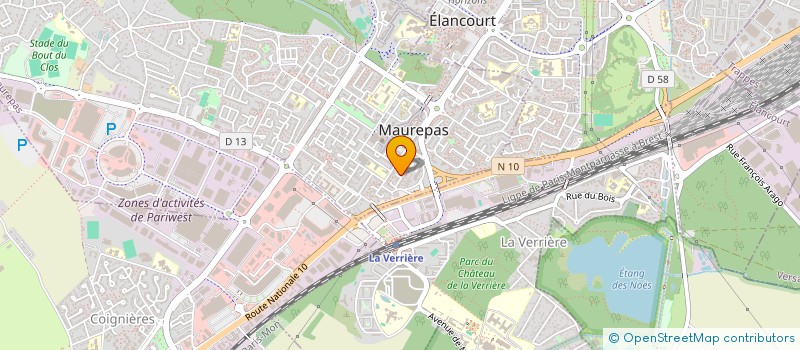 localisation de l'entreprise 3L TP  MAUREPAS