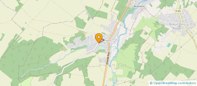 localisation de l'entreprise 3L VETHEUIL  VERT