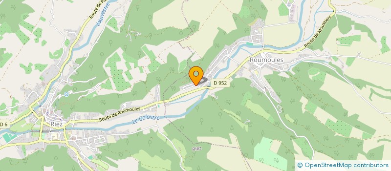 localisation de l'entreprise 3LAPUB  ROUMOULES