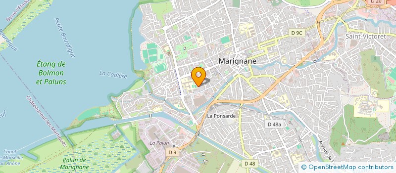 localisation de l'entreprise 3LM  MARIGNANE