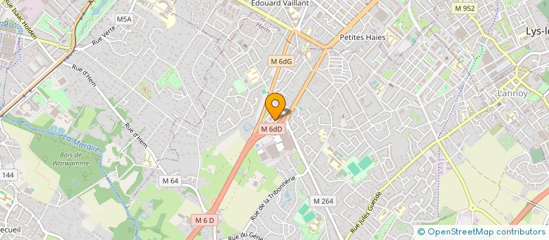 localisation de l'entreprise 3LM  HEM