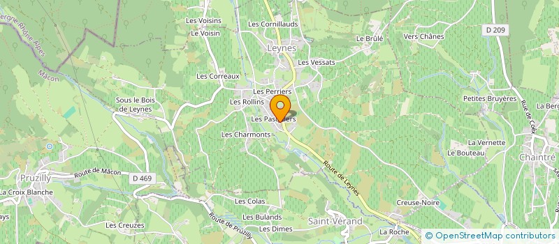 localisation de l'entreprise 3LM à LEYNES