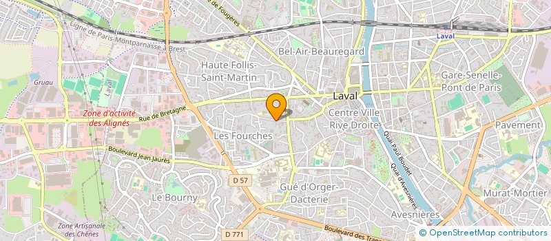 localisation de l'entreprise 3LMG à LAVAL