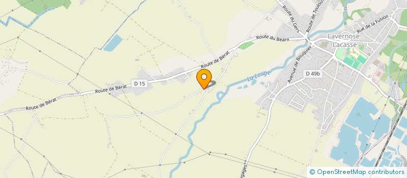 localisation de l'entreprise 3LN INVEST  LAVERNOSE-LACASSE