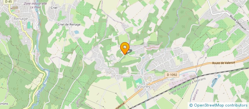 localisation de l'entreprise 3LT  VOUREY