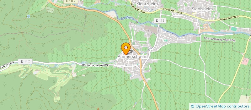 localisation de l'entreprise 3LYS  AMMERSCHWIHR