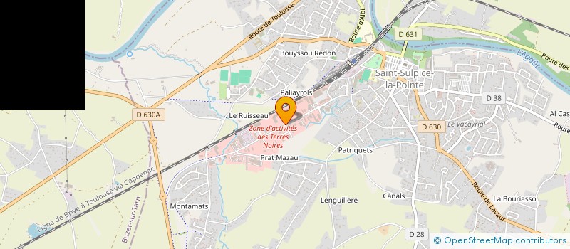 localisation de l'entreprise 3M à SAINT-SULPICE-LA-POINTE