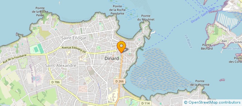 localisation de l'entreprise 3M  DINARD