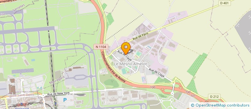 localisation de l'entreprise 3M  LE MESNIL-AMELOT