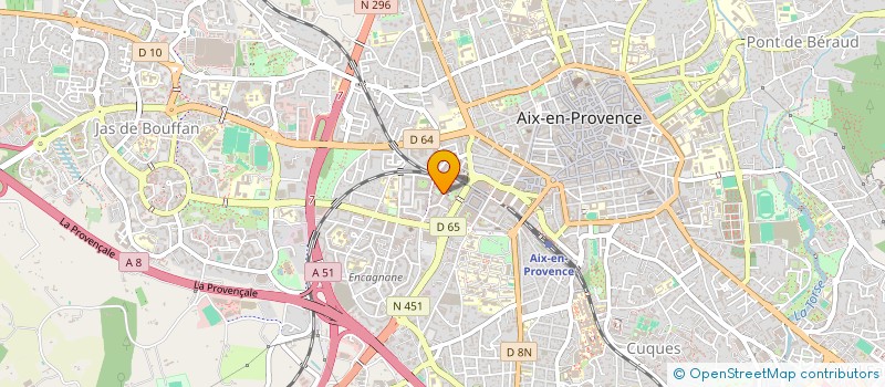 localisation de l'entreprise 3M à AIX-EN-PROVENCE