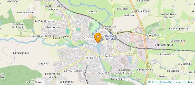 localisation de l'entreprise 3M  MONTFORT-SUR-MEU