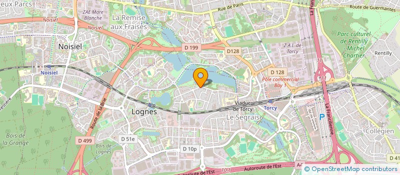localisation de l'entreprise 3M AKADEMY à LOGNES
