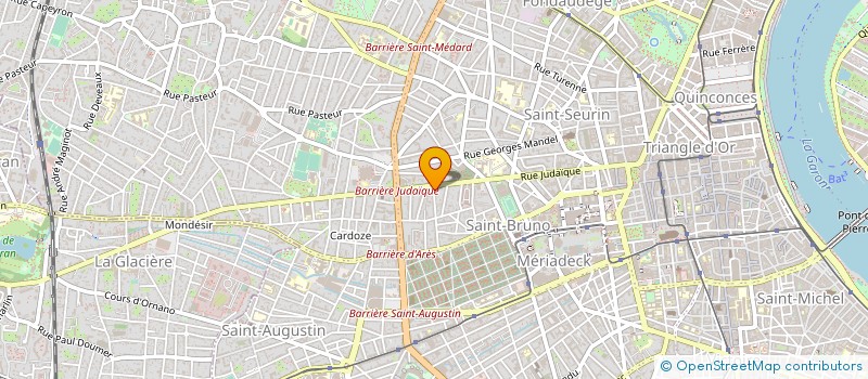 localisation de l'entreprise 3M AVENIR à BORDEAUX