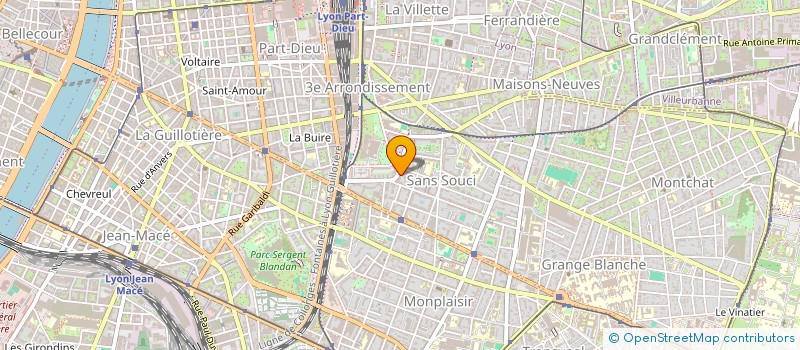 localisation de l'entreprise 3M BAS  LYON