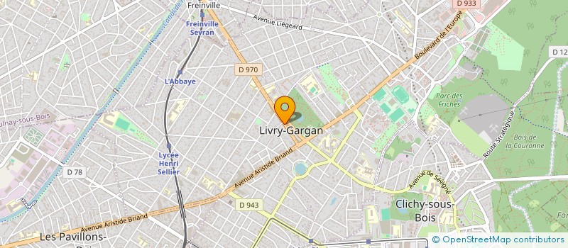 localisation de l'entreprise 3M BAT à LIVRY-GARGAN