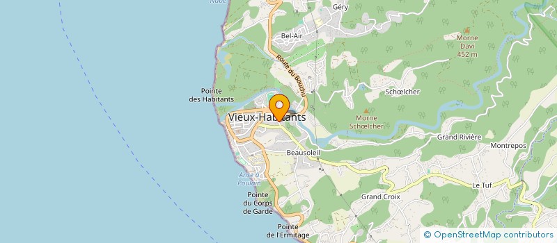 localisation de l'entreprise 3M BTP  VIEUX-HABITANTS