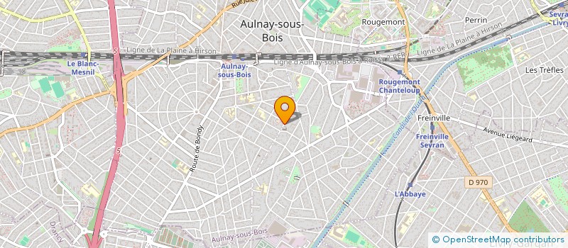 localisation de l'entreprise 3M CAR'S  AULNAY-SOUS-BOIS