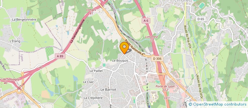 localisation de l'entreprise 3M CORPORATE  DARDILLY