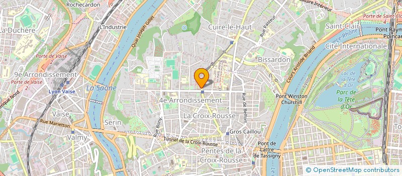 localisation de l'entreprise 3M CX ROUSSE  LYON