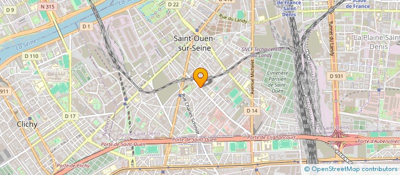 localisation de l'entreprise 3M DECO  SAINT-OUEN-SUR-SEINE