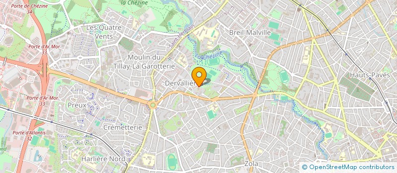 localisation de l'entreprise 3M-DECO à NANTES