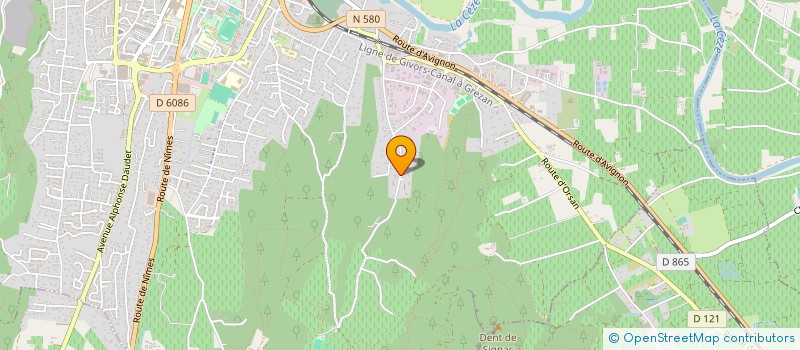 localisation de l'entreprise 3M DEVELOPPEMENT  BAGNOLS-SUR-CEZE