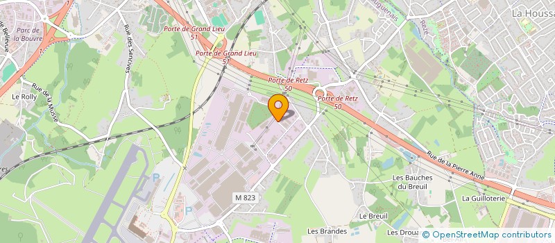 localisation de l'entreprise 3M FINANCIERE à BOUGUENAIS