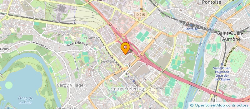 localisation de l'entreprise 3M FRANCE  CERGY