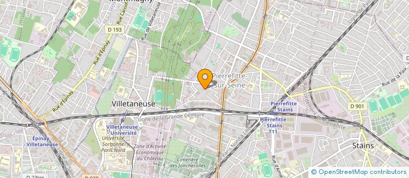 localisation de l'entreprise 3M IMMO à PIERREFITTE-SUR-SEINE