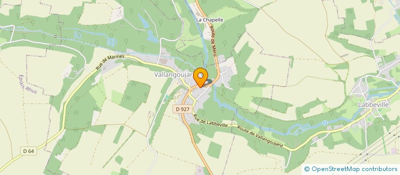 localisation de l'entreprise 3M IMMO  VALLANGOUJARD