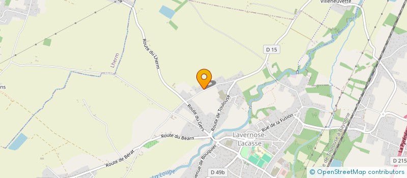 localisation de l'entreprise 3M INVEST  LAVERNOSE-LACASSE