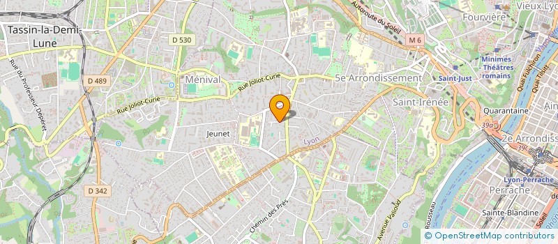 localisation de l'entreprise 3M PIERRE  LYON