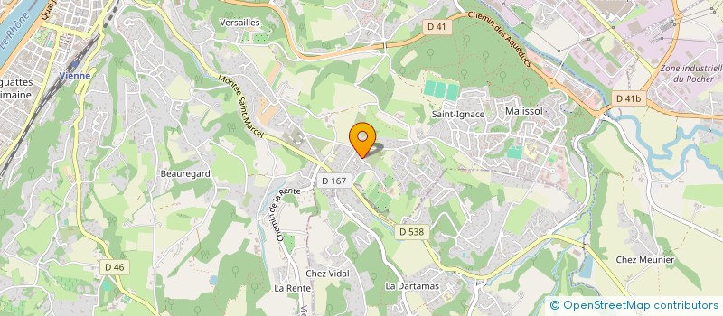 localisation de l'entreprise 3M PRODUCTIONS  VIENNE