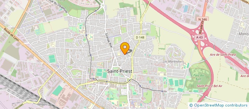 localisation de l'entreprise 3M SERVICES  SAINT-PRIEST