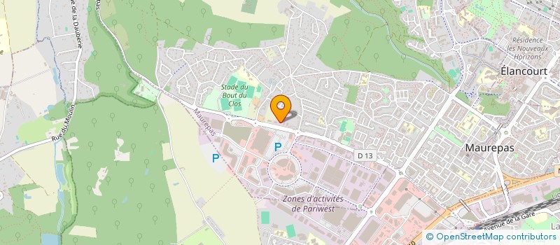 localisation de l'entreprise 3M'TRANS à MAUREPAS
