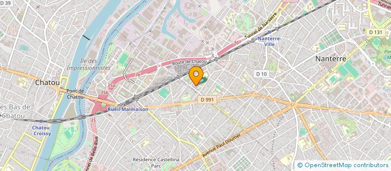 localisation de l'entreprise 3M TRANSPORT  NANTERRE