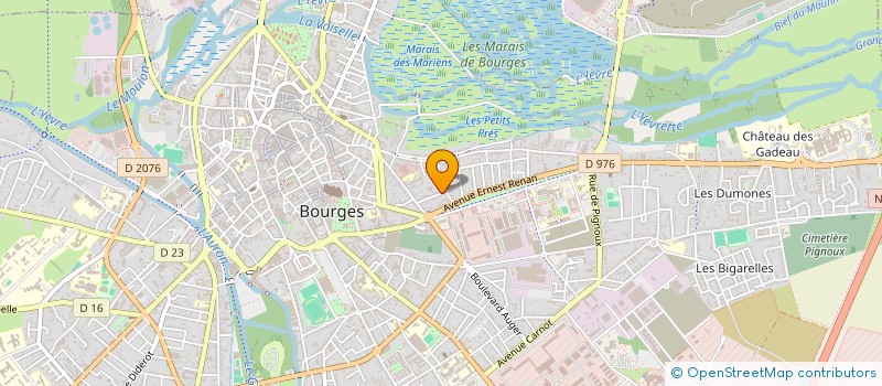 localisation de l'entreprise 3M1L  BOURGES