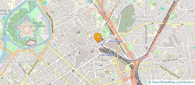 localisation de l'entreprise 3M2 LABORATOIRE à LILLE