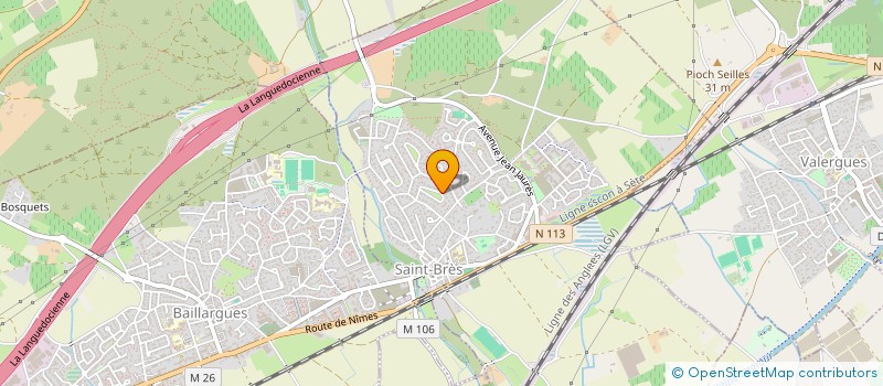 localisation de l'entreprise 3M2D  SAINT-BRES