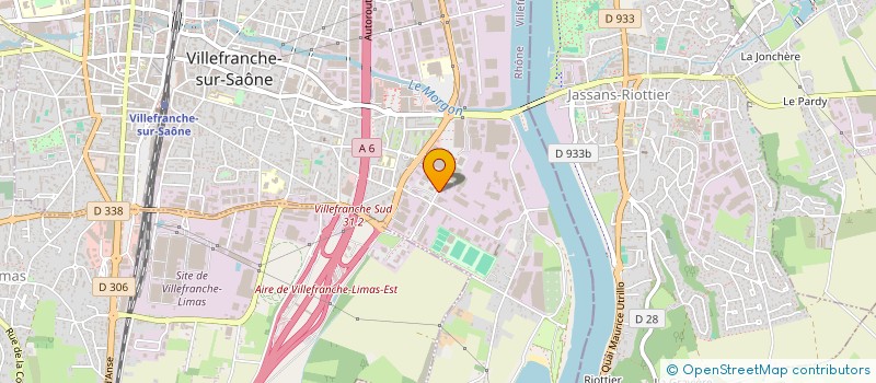 localisation de l'entreprise 3MA IMMO  VILLEFRANCHE-SUR-SAONE