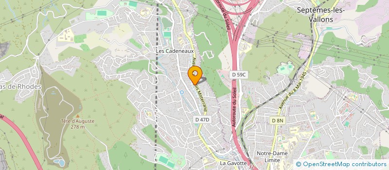 localisation de l'entreprise 3MAFO à LES PENNES-MIRABEAU