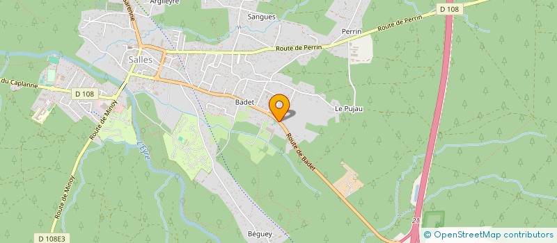 localisation de l'entreprise 3MAR INVEST  LA TESTE-DE-BUCH