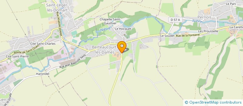 localisation de l'entreprise 3MB INVESTISSEMENT  BERTEAUCOURT-LES-DAMES